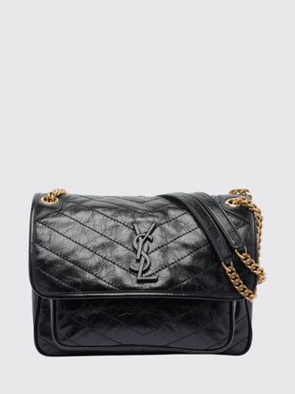 Saint Laurent Borsa A Spalla Donna colore Nero