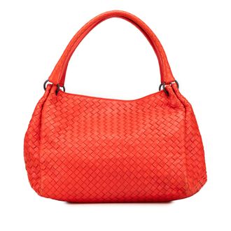 Bottega Veneta Geweven Leren Handtas