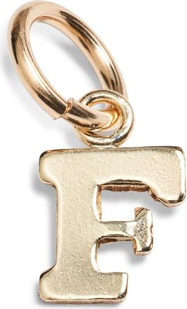 Nashelle Initial Charm in Gold Fill - F at Nordstrom