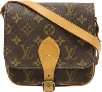 Louis Vuitton Pre-owned Cross Body Bags, female, Brown, Size: ONE SIZE Pre-owned Pochette Shoulder Bag