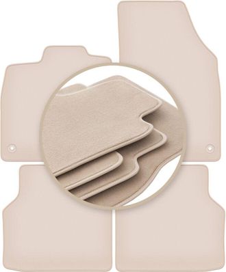 OEM Alfombrillas Beige Premium Para Audi Q4 E-tron 2021-2022