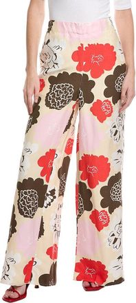 Marimekko Muotti Pioni Linen-Blend Pant