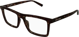 Saint Laurent Glasses, male, Brown, Size: 54 MM SL 906 002 Optical Frame