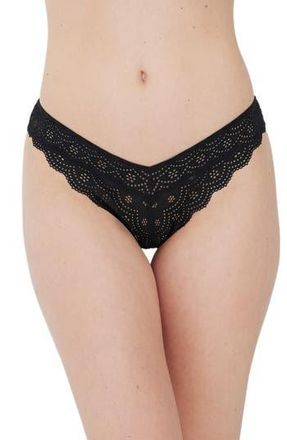 Skarlett Blue Smitten High Cut Chikini in Black at Nordstrom Rack, Size X-Large