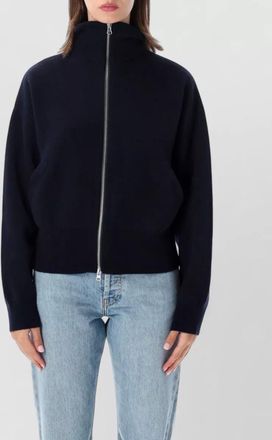 Extreme Cashmere cashmere jacquard cropped bomber cardigan