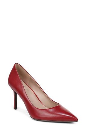Naturalizer Anna Pointed Toe Pump in Heart Flame Leather at Nordstrom, Size 8.5