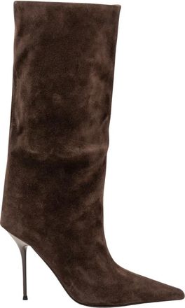 Jeffrey Campbell Schoenen, Dames, Bruin, 40 EU, Leer, Give-It Stivale