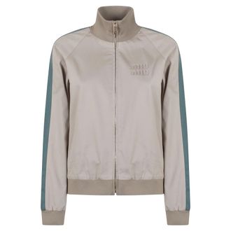Miu Miu Dames, Sweatshirts & Hoodies, Groen, Maat: S Katoen