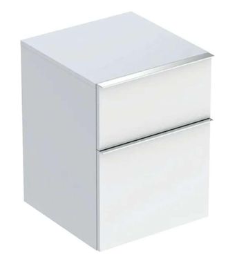 Keramag Keramag - Geberit Icon Armario Lateral, 2 Cajones, 45x60x47,6 Cm, 502315