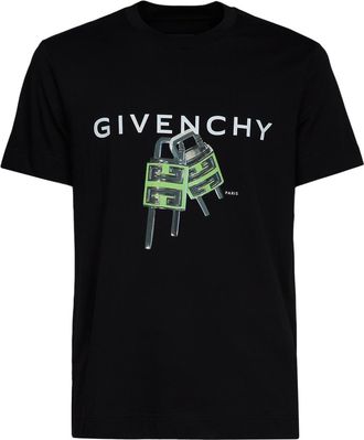 Givenchy Black Cotton Mens Sportswear