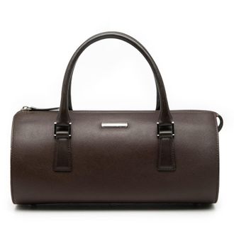 Burberry Pre-owned Burberry Leather Boston Bag Ladies 8C57XVTOJ6D3VBFS