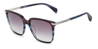 Rag & Bone RNB1066/S V43/9O Womens Sunglasses Blue Size 55
