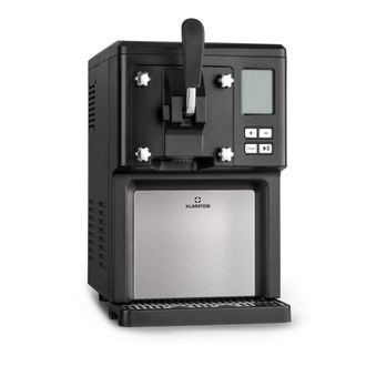 Klarstein Klarstein M&aacute;quina De Helados Sweet Sundae Compresor, 1,5 L Acero Inoxidable Negra