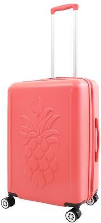 Tommy Bahama 26 Hardside Spinner Luggage with 3D Pineapple in Coral at Nordstrom