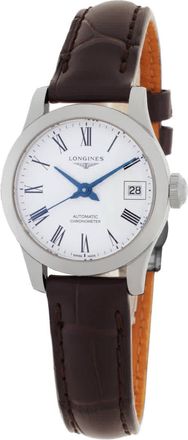 Longines Record Automatic White Dial Ladies Watch L23204112