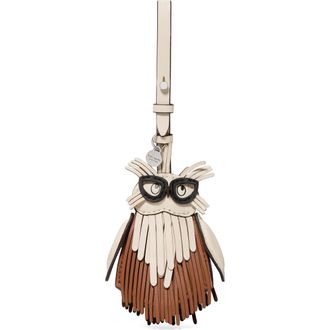Kate Spade New York charmed ozzy owl bag charm in Chestnut Honey Multi at Nordstrom