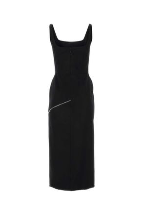 Alexander McQueen Black Abiti Dress