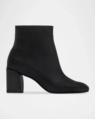 Bernardo 65mm Naomi Leather Ankle Booties