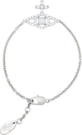 Vivienne Westwood Olympia Cz Bracelet - Dames - Armbanden - Grijs - ONE Size - Accessoires