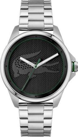 Lacoste Le Croc Bracelet Watch, 43mm in Black at Nordstrom Rack