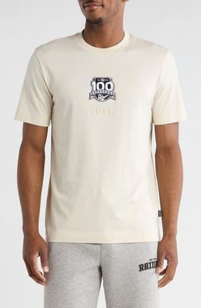 BOSS x Beckham NFL Graphic T-Shirt in Open White at Nordstrom Rack, Size Small