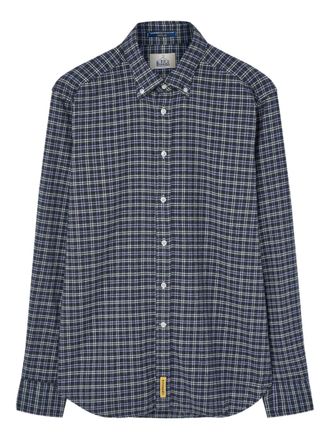 B.D. Baggies Geruit overhemd - Blauw