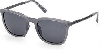 Timberland TB00087 Polarized 20D Mens Sunglasses Grey Size 55