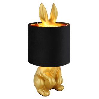 Globo Lighting Globo - L&aacute;mpara De Mesa - Rabbit - Dorado - Pl&aacute;stico - &Oslash; 18cm