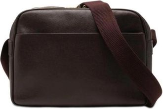 Louis Vuitton Pre-owned Taiga Schoudertas - unisex - Vintage Schoudertas - Bruin - ONE Size - Leer - Vintage