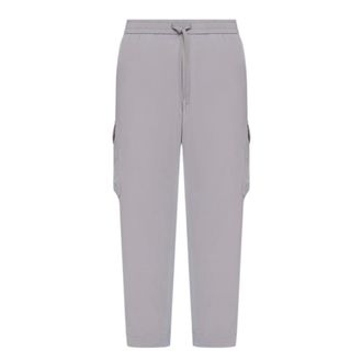 HUGO BOSS Hugo, Slim-fit Trousers, male, Gray, Size: XL T Urbanex-CargoLight Trousers