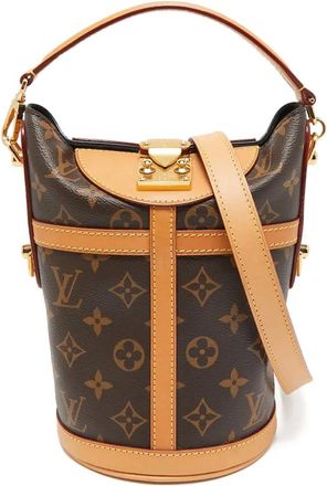 Louis Vuitton Borsone in tela - Marrone