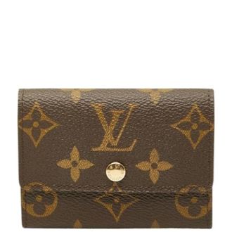 Louis Vuitton Pre-owned Wallets, female, Brown, Size: ONE SIZE Pre-owned Monogram Coin Case