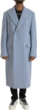 Dolce & Gabbana Dubbelzijdige Lange Jas Klassieke Stijl