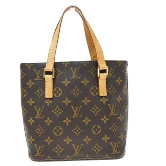 Louis Vuitton Vavin Monogram Empreinte Leather Brown Canvas Handbag (Pre-Owned)