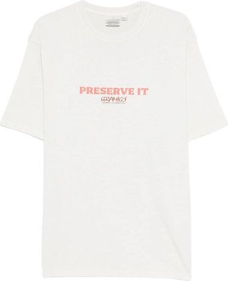 Gramicci Footprints Tee Pigment Dyed