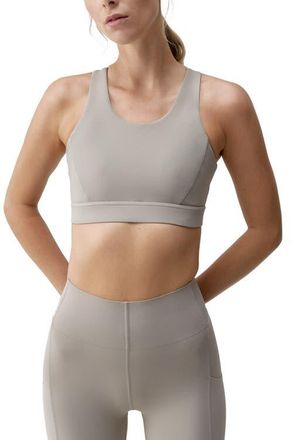 Born Living Yoga Denise High Support Performance Sport Top in Grain at Nordstrom, Size Medium Eu