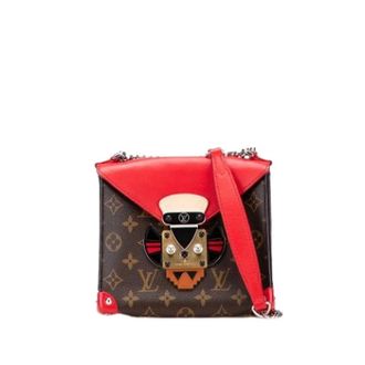 Louis Vuitton Pre-owned Cross Body Bags, female, Brown, Size: ONE SIZE Pre-owned Leather Cross Body Bag