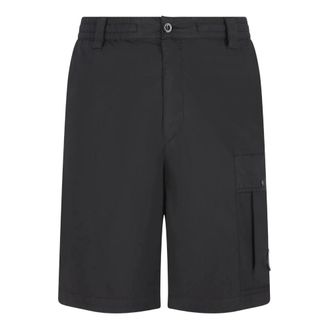C.P. Company Cargo Pocket Shorts - male - C.P. Company - Casual Shorts - Black - M - Shorts