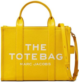 Marc Jacobs The Leather Medium Tote bag - women - Leather - One Size - Yellow