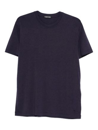 Tom Ford crew-neck T-shirt - Blue