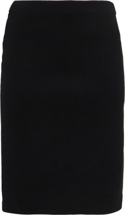 Giorgio Armani Pencil Skirt in Black Wool