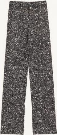 Valentino Sequin Thread Knit Trousers Wo