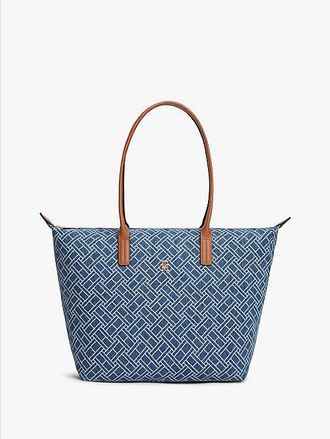 Tommy Hilfiger Flag Denim Tote Bag