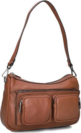 Liebeskind Liebeskind Berlin, Tassen, Dames, Bruin, ONE Size, Wol, Bruine Schoudertas - Stijlvol Model