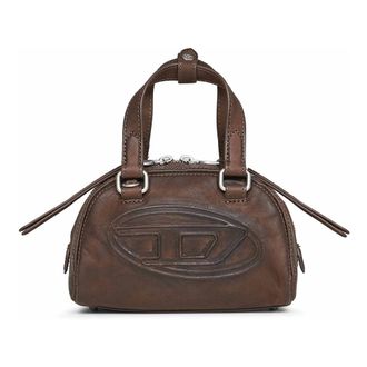 Diesel Bolso bandolera 1DR Dome Soft - Bags - Mujer - Marr&oacute;n - ONE SIZE