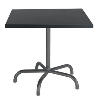 Schubiger M&ouml;bel Metalltisch S&auml;ntis Quadratisch