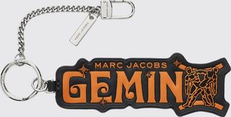 Marc Jacobs Portachiavi The Charm Bag Zodiac con stampa slogan e moschettone