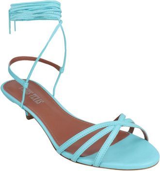 PARIS TEXAS Linda Leather Sandal