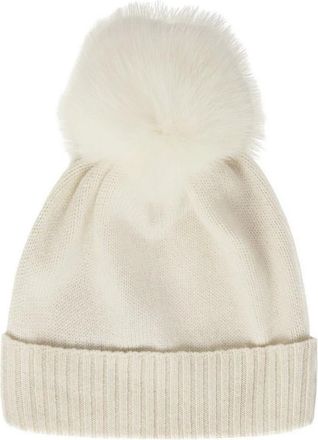 D.exterior Gorro de punto con vuelta - Accessories - Mujer - Beige - M