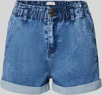 Apricot Straight Fit Shorts in Denim-Optik mit Viskose-Anteil in Blau, Gr&ouml;&szlig;e XXL
